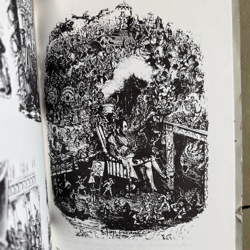 1990 The Illuminator The University Club Library George Cruikshank Literary #ed
